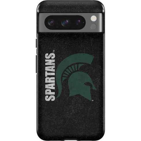 Michigan State University Bold Spartans Logo Google Pixel 8 Pro Impact Case